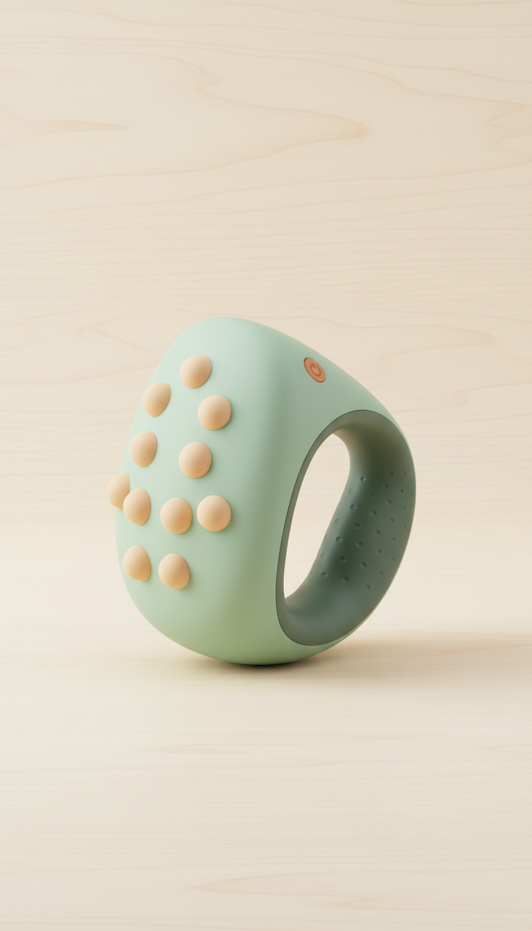 Handheld Massager with Contoured Handle